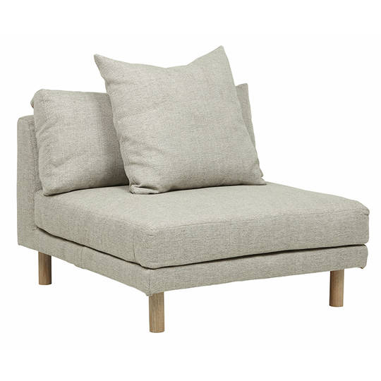 Vittoria Iris 1-Seater Armless Sofa