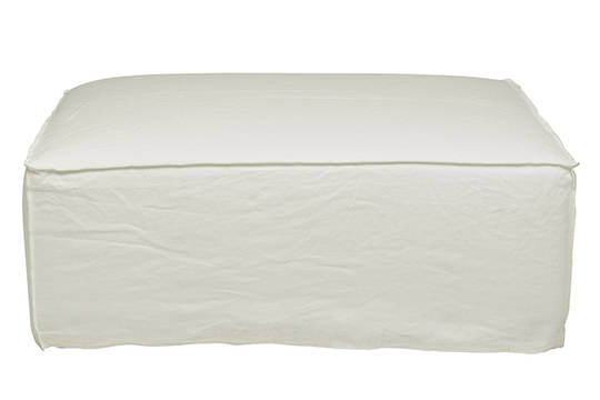 Vittoria Sq SlipCv Ottoman