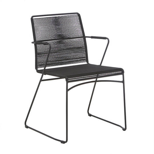 Marina Sleigh Arm Chair (Outdoor)