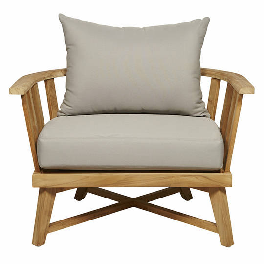 Sonoma Slat Occasional Chair (Outdoor)