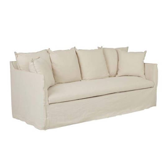 Vittoria Slipcover 3-Seater Sofa