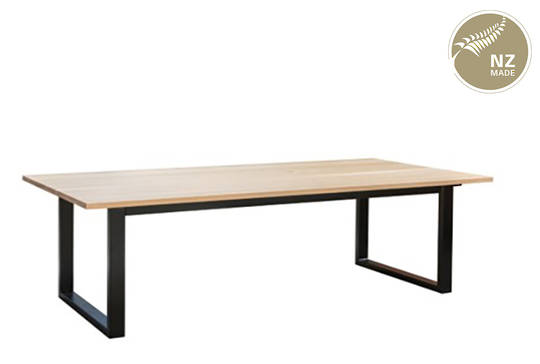 Thorndon Square Base 2400mm Table & Barleaner image 4