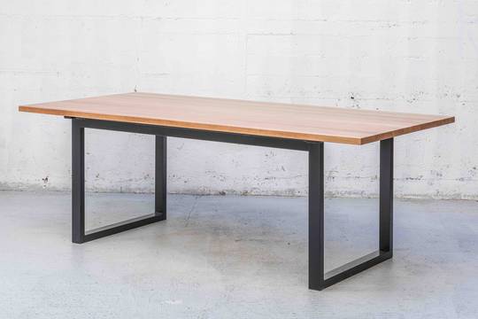 Thorndon Square Base 2400mm Table & Barleaner image 2