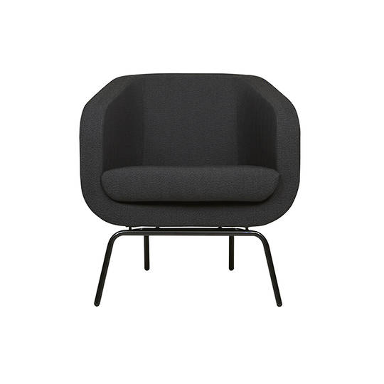 Juno Tub Metal Leg Occasional Chair image 2