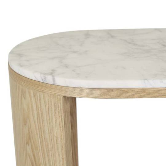 Classique Oval Marble Console image 9