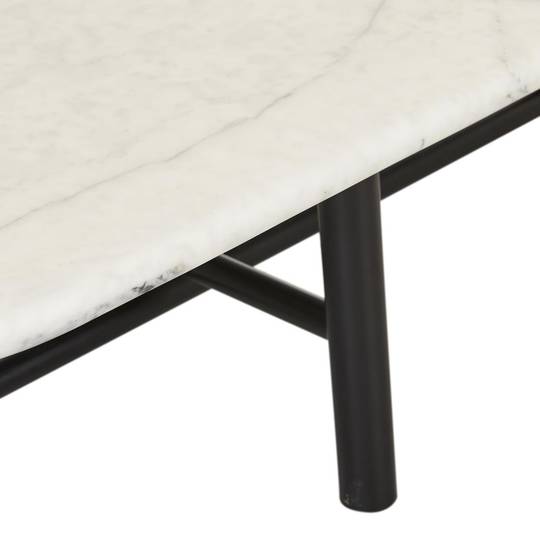 Artie Oval Marble Coffee Table image 16