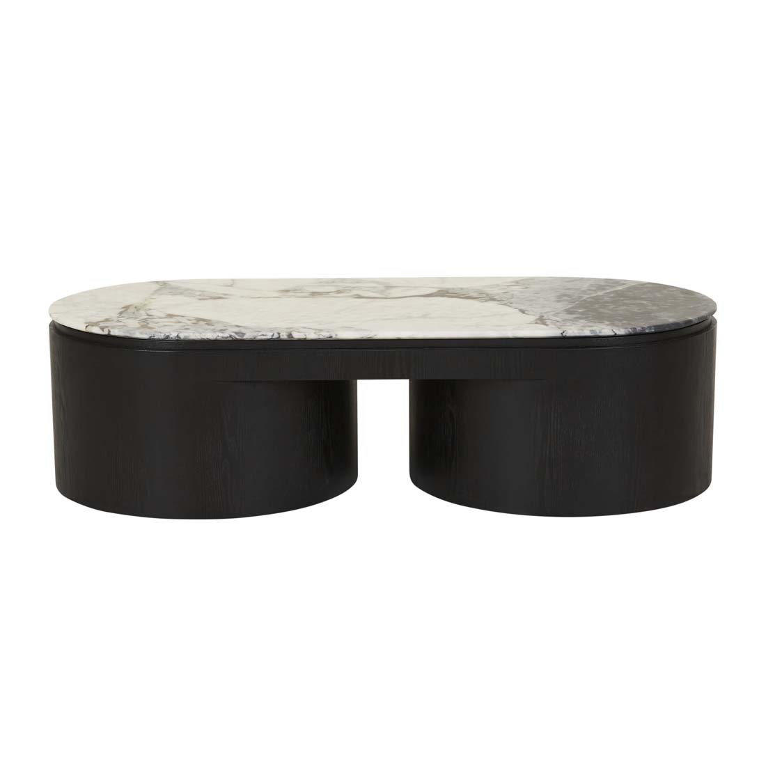 Pluto Oval Marble Coffee Table image 13