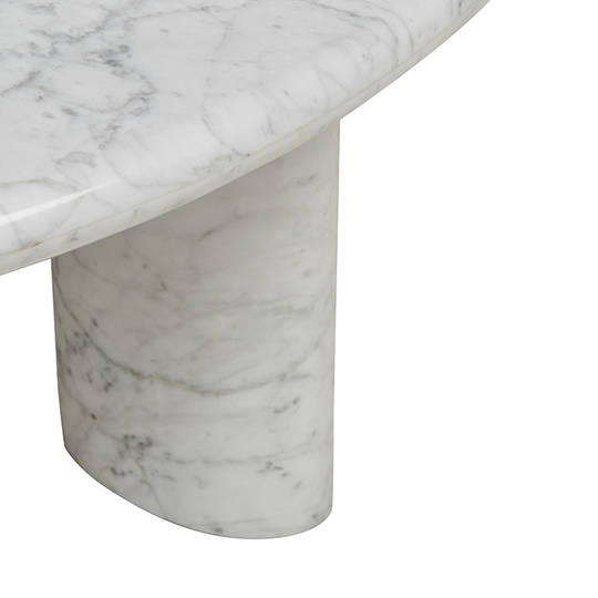 Amara Round Ellipse Leg Coffee Table image 2