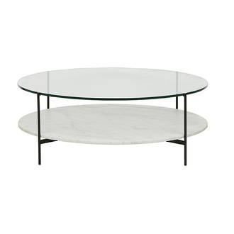 Clermont Layer Marble Coffee Table image 1