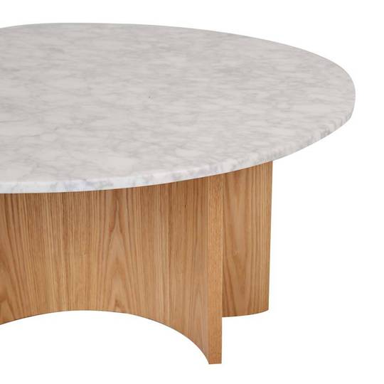 Oberon Eclipse Marble Coffee Table image 3