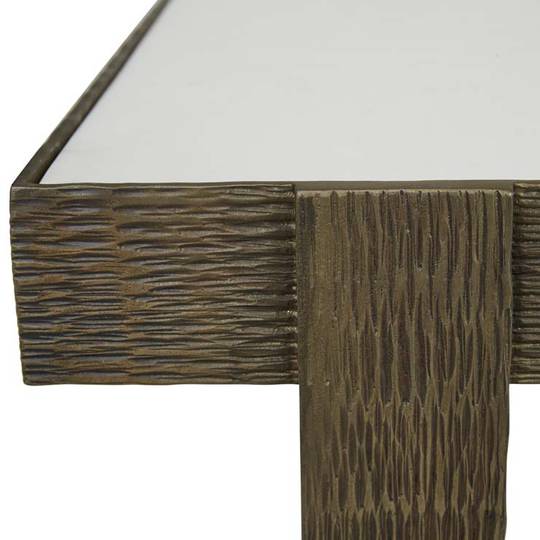 Verona Etch Rectangular Coffee Table image 4