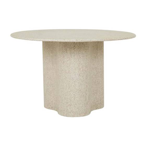 Artie Outdoor Wave Dining Table image 0