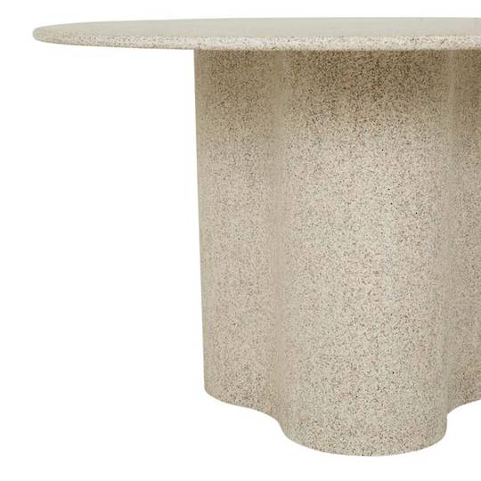 Artie Outdoor Wave Dining Table image 1