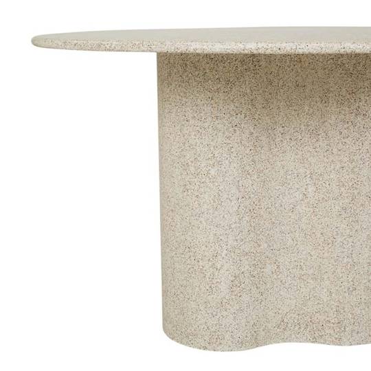 Artie Outdoor Wave Dining Table image 2