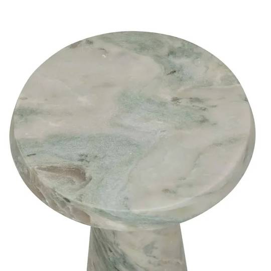 Rufus Contour Marble Side Table image 1
