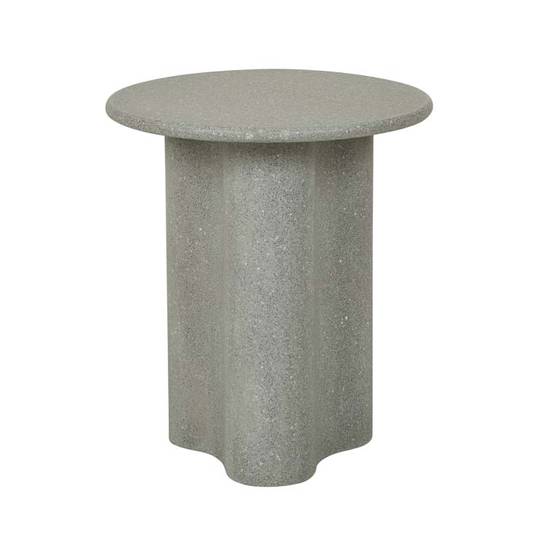 Artie Outdoor Wave Side Table image 1
