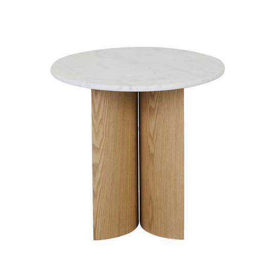 Oberon Eclipse Marble Side Table image 0