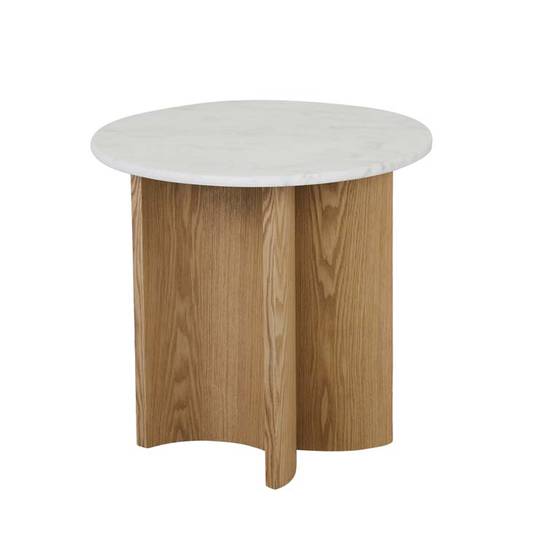 Oberon Eclipse Marble Side Table image 2