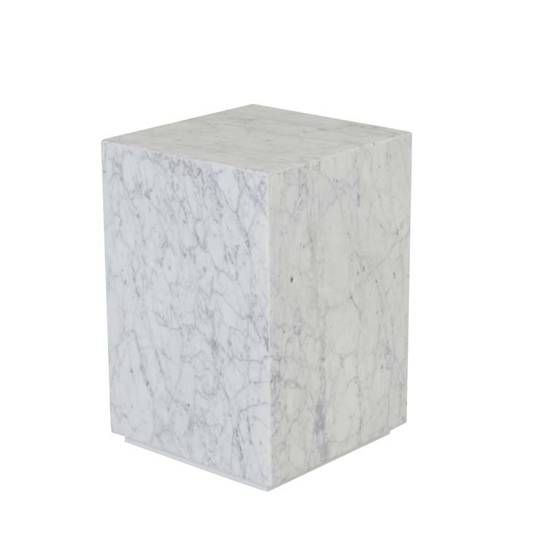 Elle Block Square Tall Side Table image 6