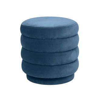 Kennedy Ribbed Round Ottoman image 10