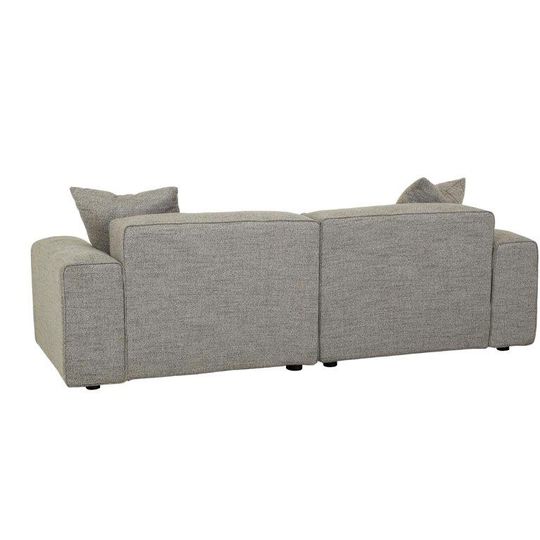 Airlie Slab 3 Seater Sofa - Brindle Grey image 3