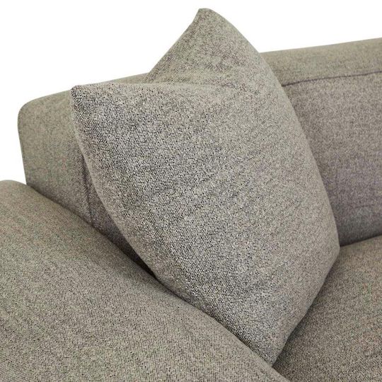 Airlie Slab 4 Seater Sofa - Brindle Grey image 3