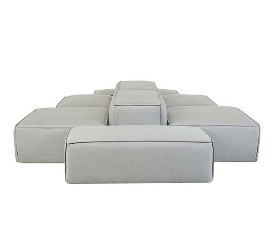 Aruba Block Modular Sofa - Small/ Large Backrest (Outdoor) image 19
