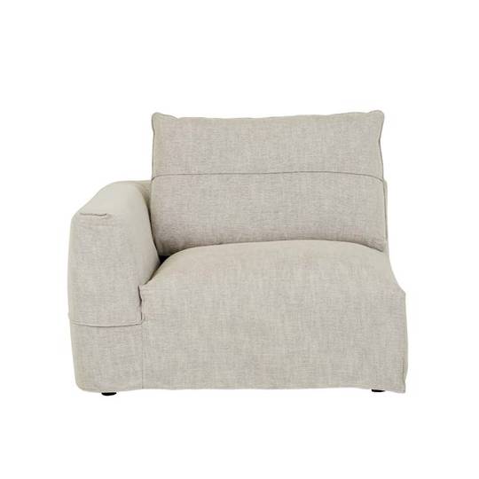 Cove Seamed 1 Seater Left Sofa image 1