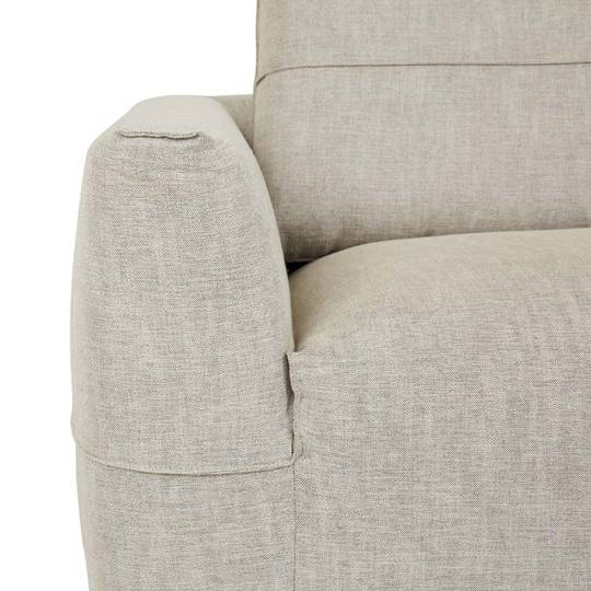 Cove Seamed 1 Seater Left Sofa image 4