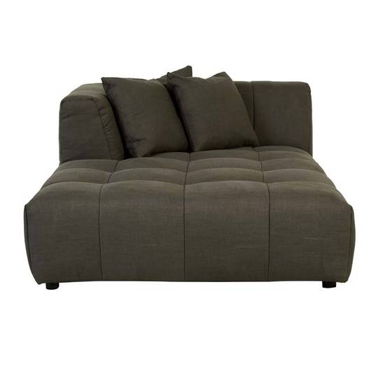Sidney Slouch Left Chaise Sofa image 9