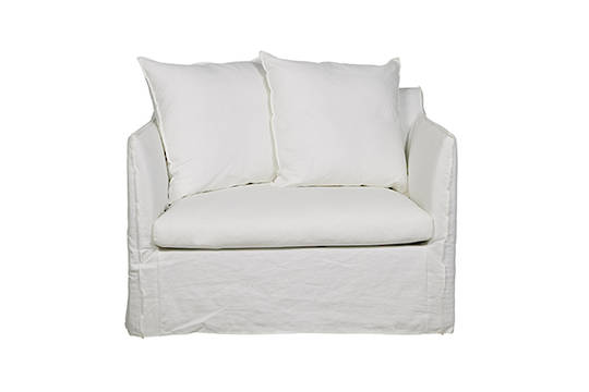Vittoria Slipcover 1-Seater Sofa image 4