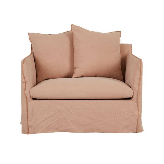 Vittoria Slipcover 1-Seater Sofa image 0