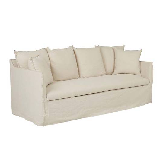 Vittoria Slipcover 3-Seater Sofa image 22