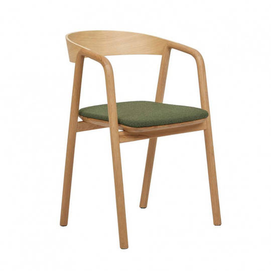 Tolv Inlay Upholstered Arm Chair image 4