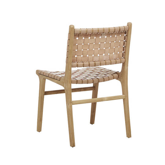 Willow Leather Dining Chair image 1