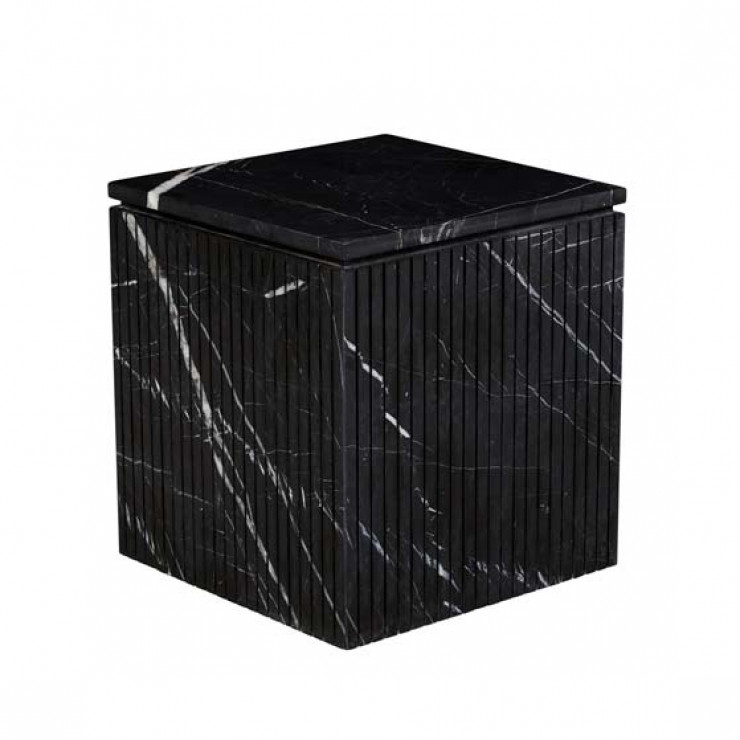 Atlas Etch Square Side Table