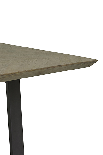 finsbury herringbone dining table