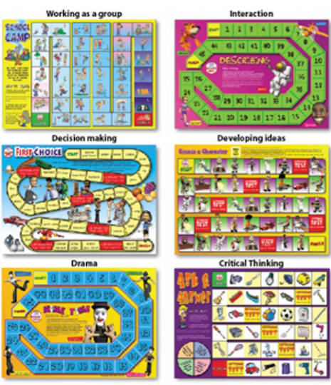 6 Speaking & Listening Board Games