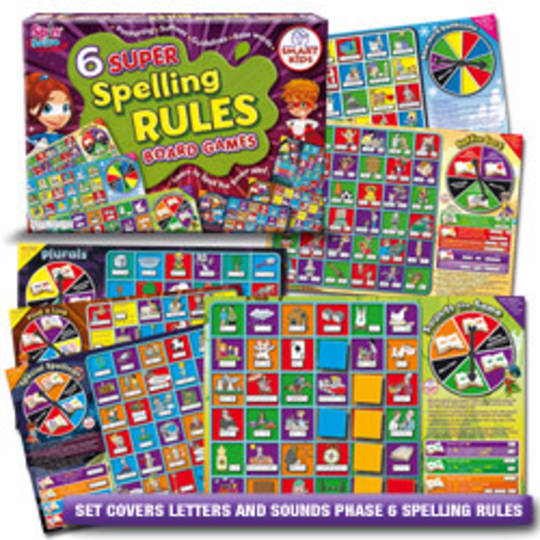 6 Super Spelling Rules