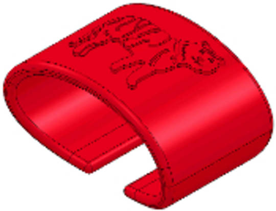 Tactile Tiger Chewable Arm Band
