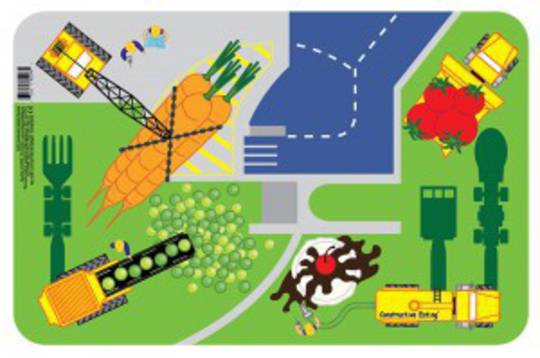 Construction Worksite Placemat