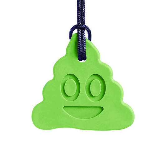 ARK's Chewmoji™ Necklace (Lime Green) Medium
