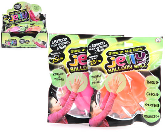 Glow in the Dark Jelly Balloon Ball