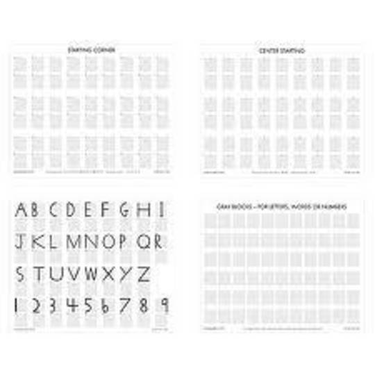 Grey Block Paper (104 sheets)