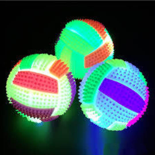LED light up bouncy ball