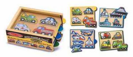 Mini Puzzle Pack - Vehicles