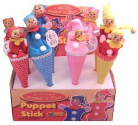 Wooden Puppet Stick