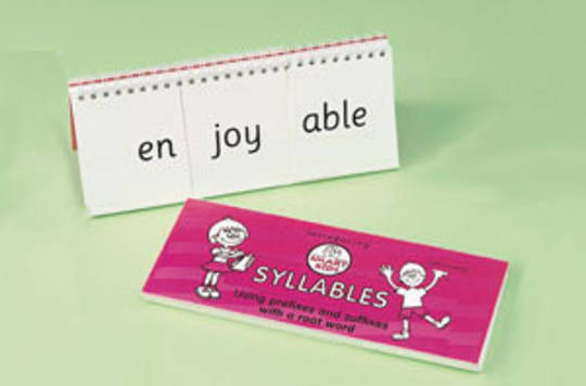 Syllables - Flip Book