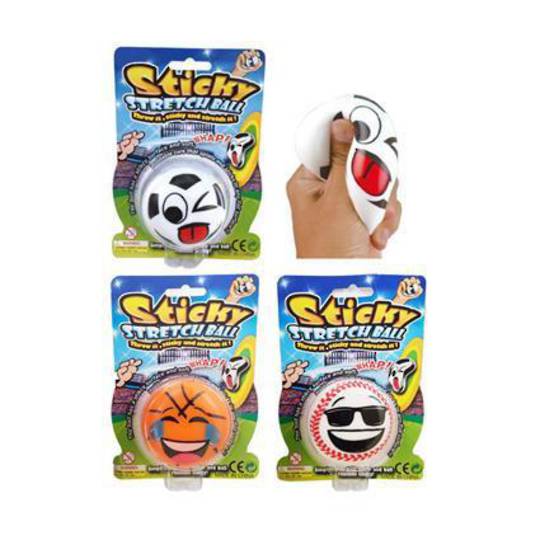 Sticky Squeeze Sports Ball