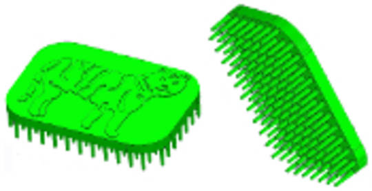 Tactile Tiger Hand Fidget / Sensory Brush